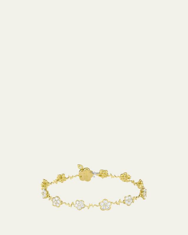 18K Gold Wild Child Diamond Bracelet